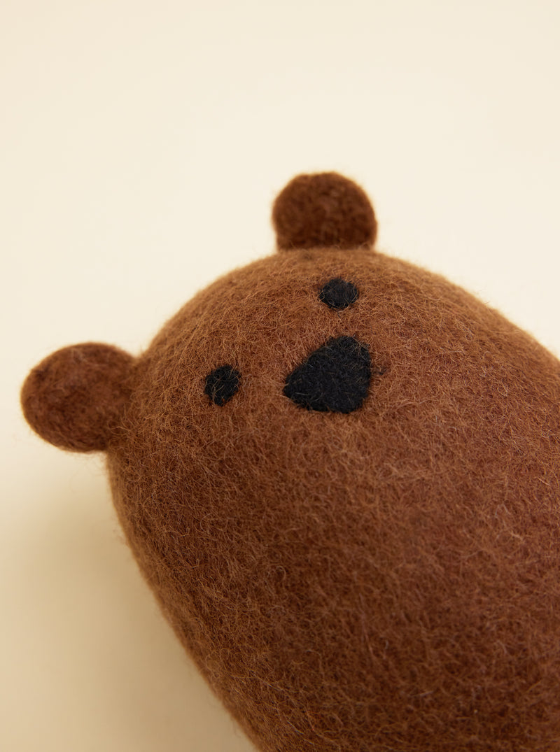 WOOL BROWN BEAR