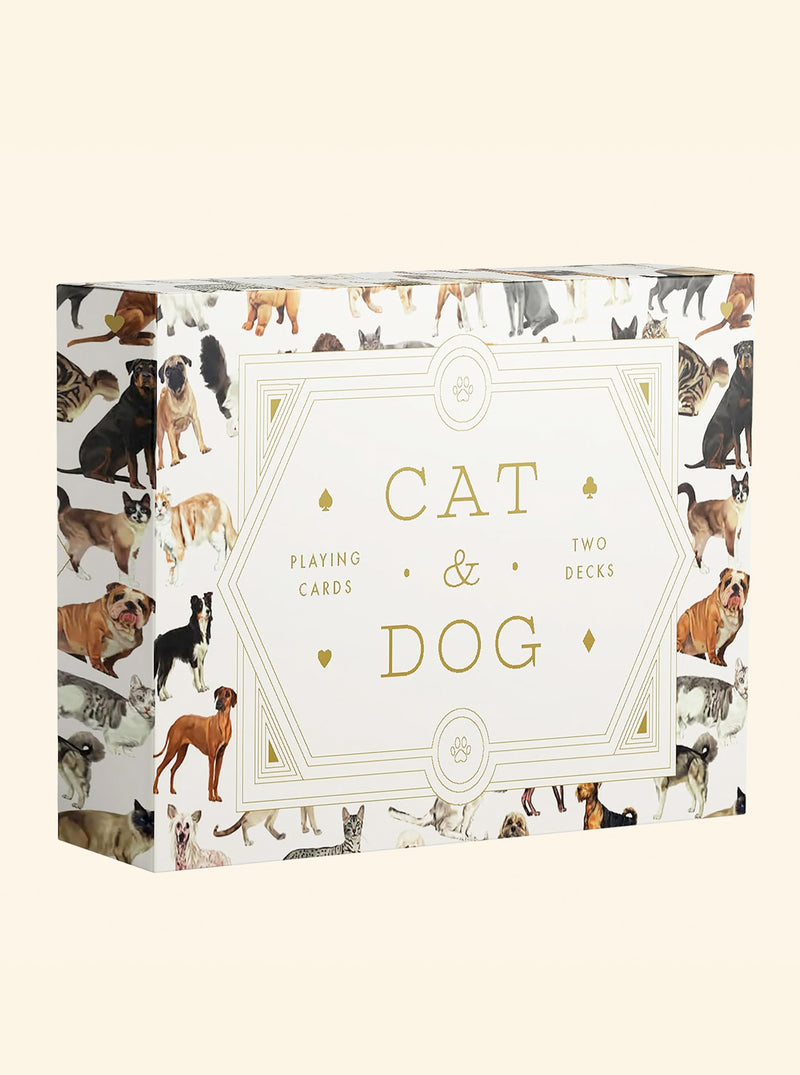 DOG + CAT PLAYING CARDS