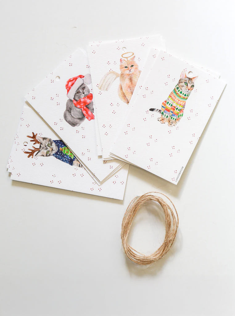FESTIVE PET GIFT TAG SETS by Lana's Shop