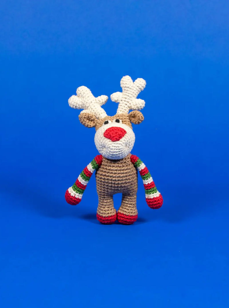 COTTON CROCHET REINDEER