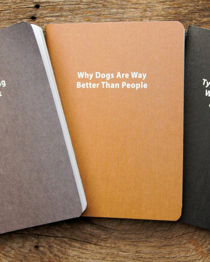 JOURNAL FOR DOG PEOPLE 3 PACK WHISKEY RIVER SOAP CO