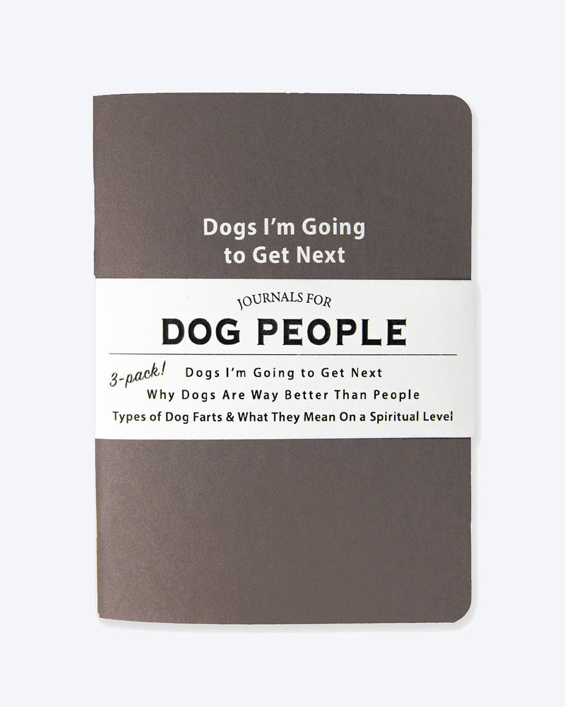 JOURNAL FOR DOG PEOPLE 3 PACK WHISKEY RIVER SOAP CO