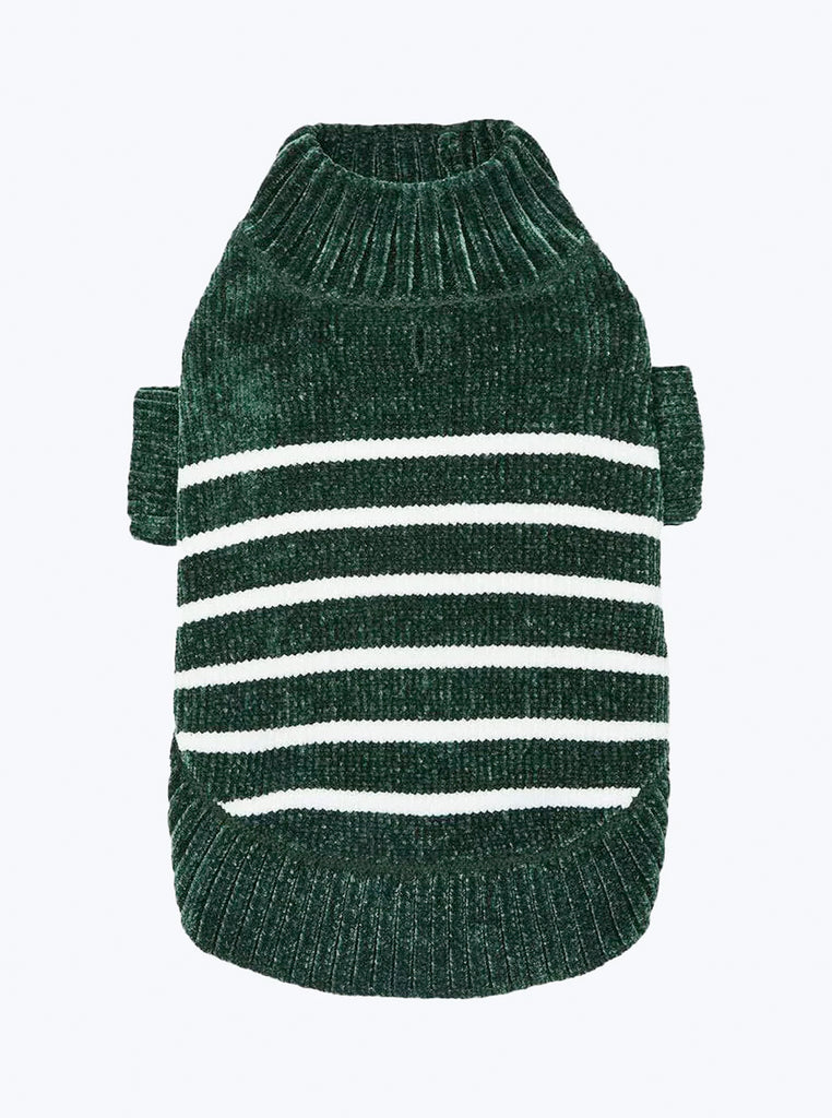 FESTIVE STRIPED SWEATER by Blueberry Pet