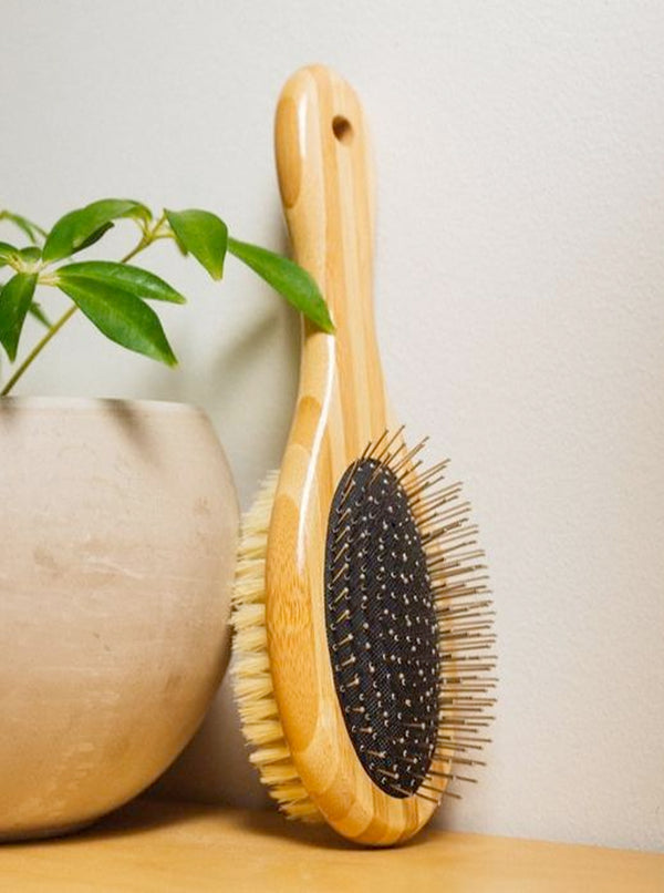 BAMBOO PET GROOMING BRUSH