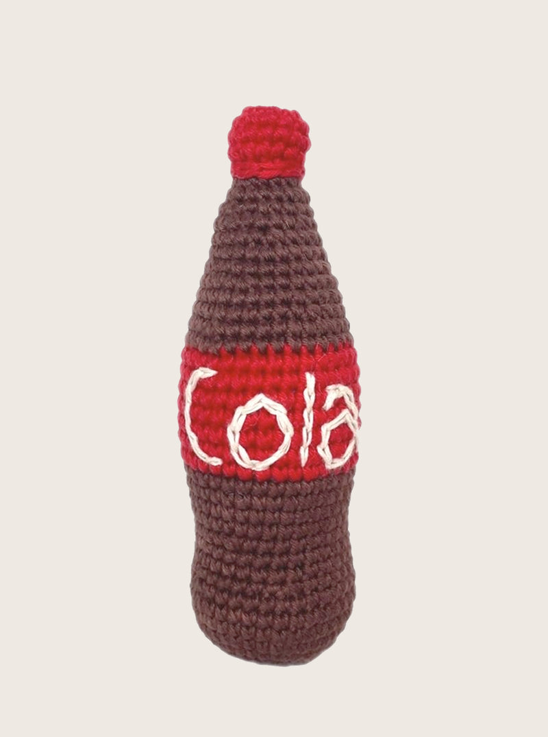 CROCHET COCA COLA BOTTLE TOY by Ware of the Dog