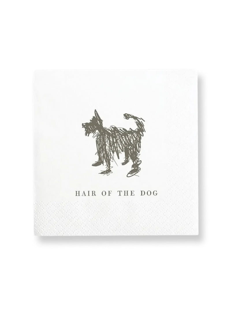 HAIR OF THE DOG COCKTAIL NAPKINS