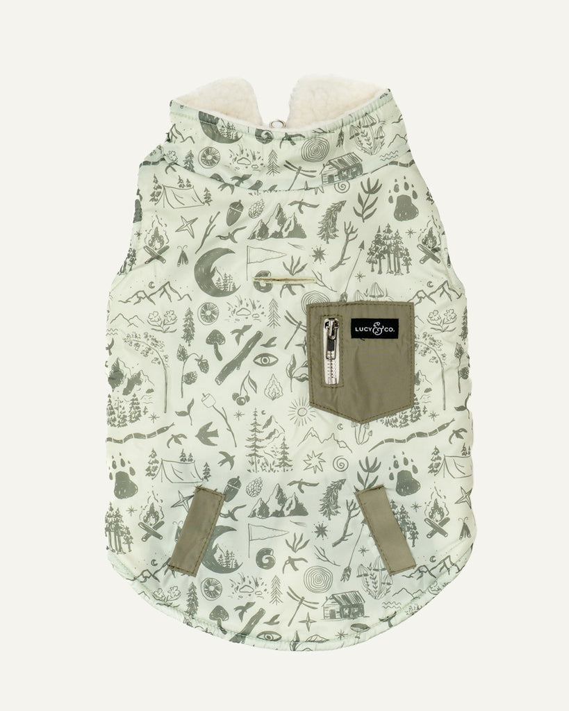 REVERSIBLE TEDDY VEST by Lucy & Co