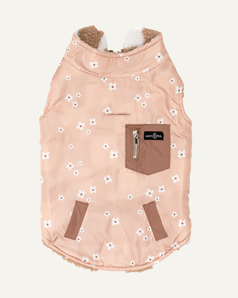 REVERSIBLE TEDDY VEST by Lucy & Co