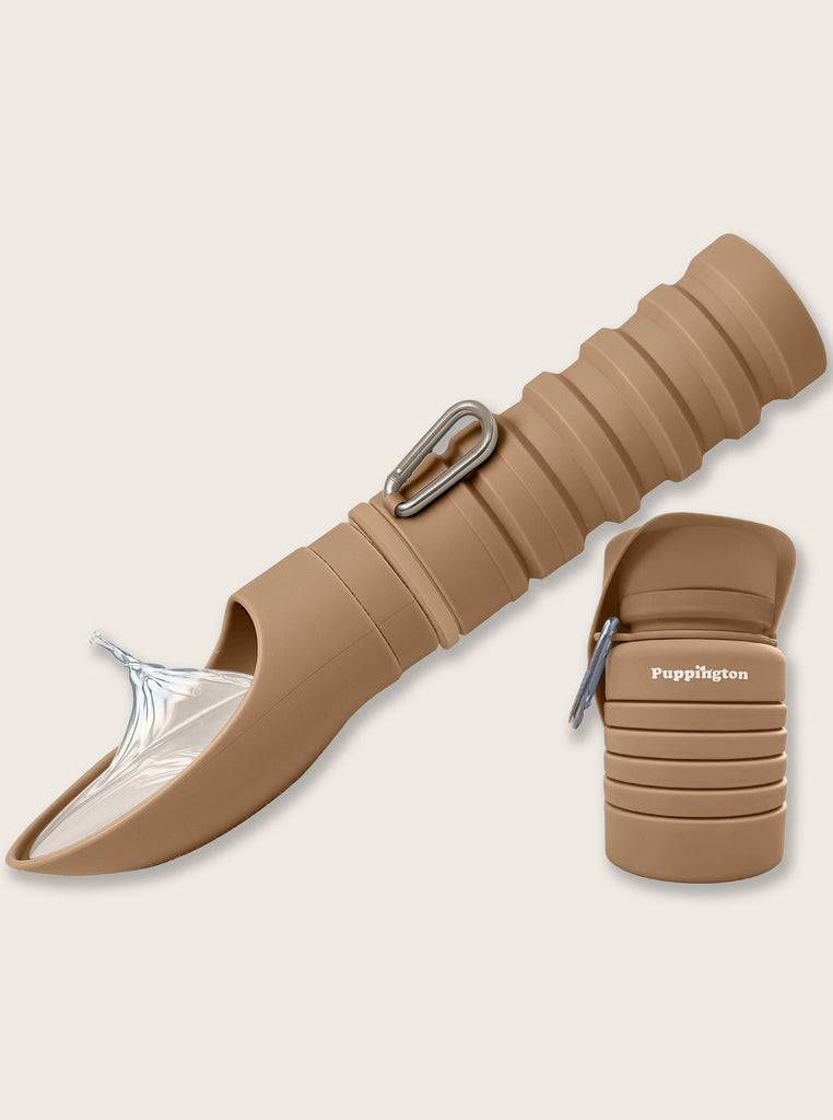 COLLAPSIBLE SILICONE DOG WATER BOTTLE