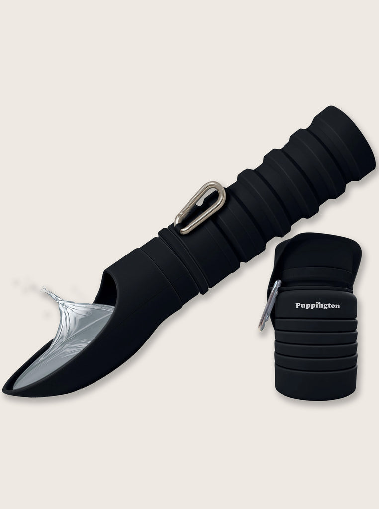 COLLAPSIBLE SILICONE DOG WATER BOTTLE