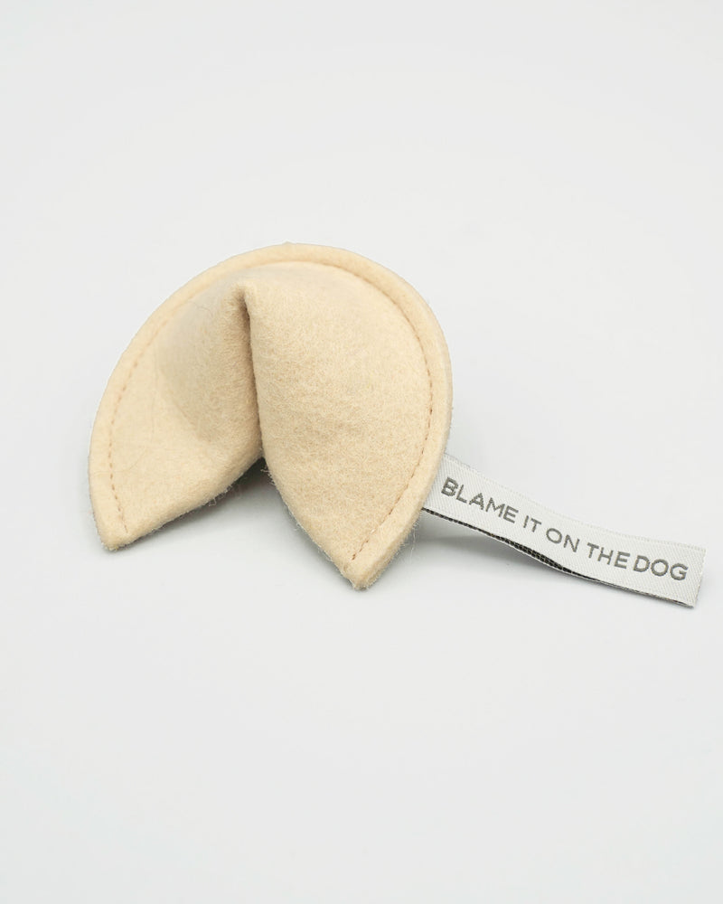 Kitty Fortune Cookie catnip felt blame it on the dog