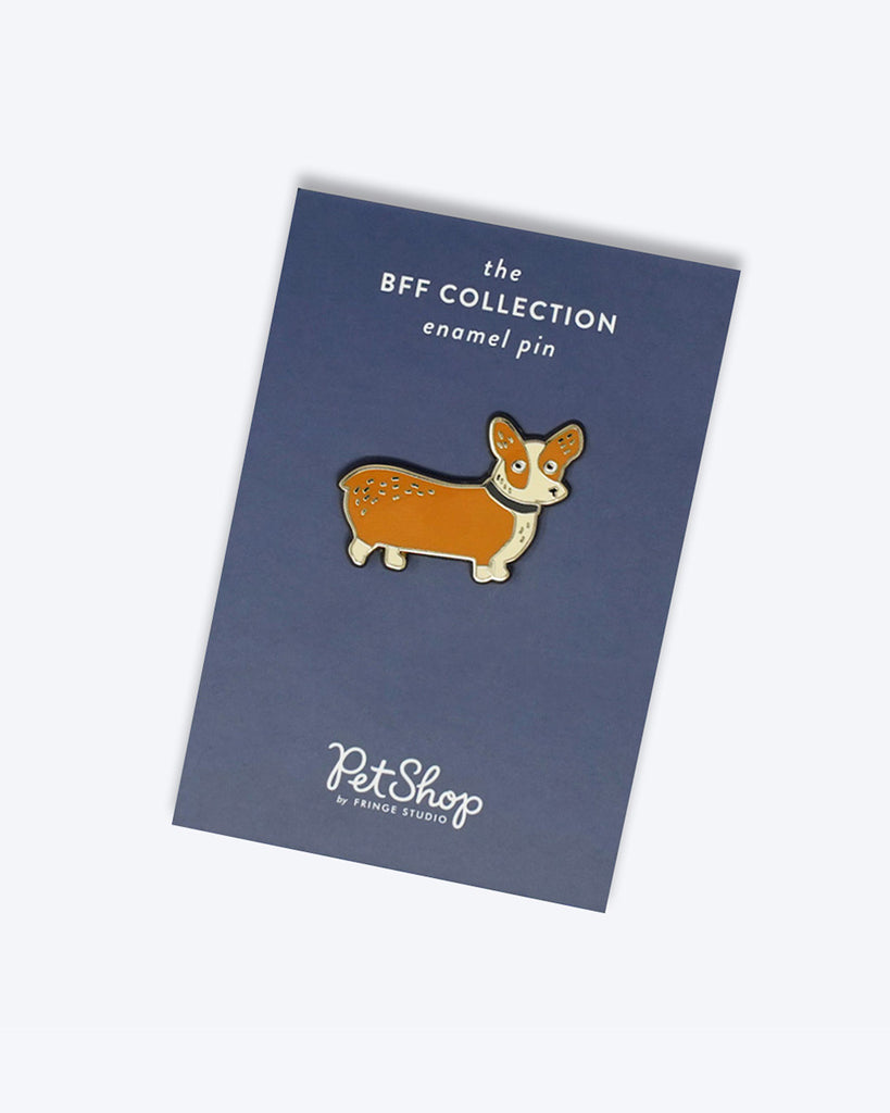 CORGI ENAMEL PIN DOG PETSHOP