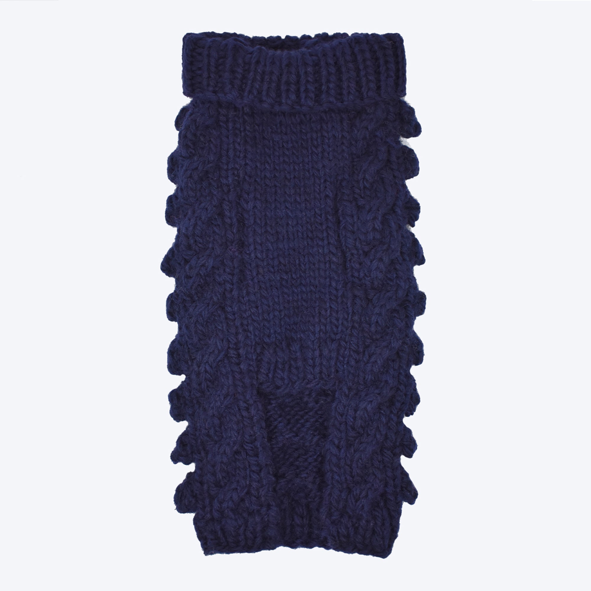 WARE OF THE DOG SWEATER KNIT TURTLENECK NAVY