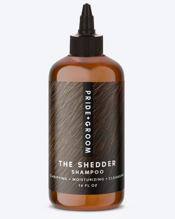 The Shedder Shampoo by Pride and Groom dog clean bath dirty