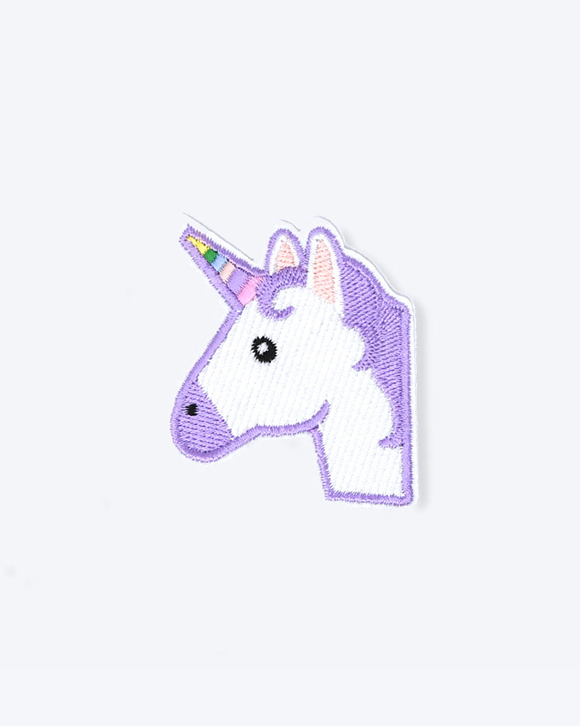 IRON ON UNICORN PATCH FOR DOG AND CAT BANDANAS.