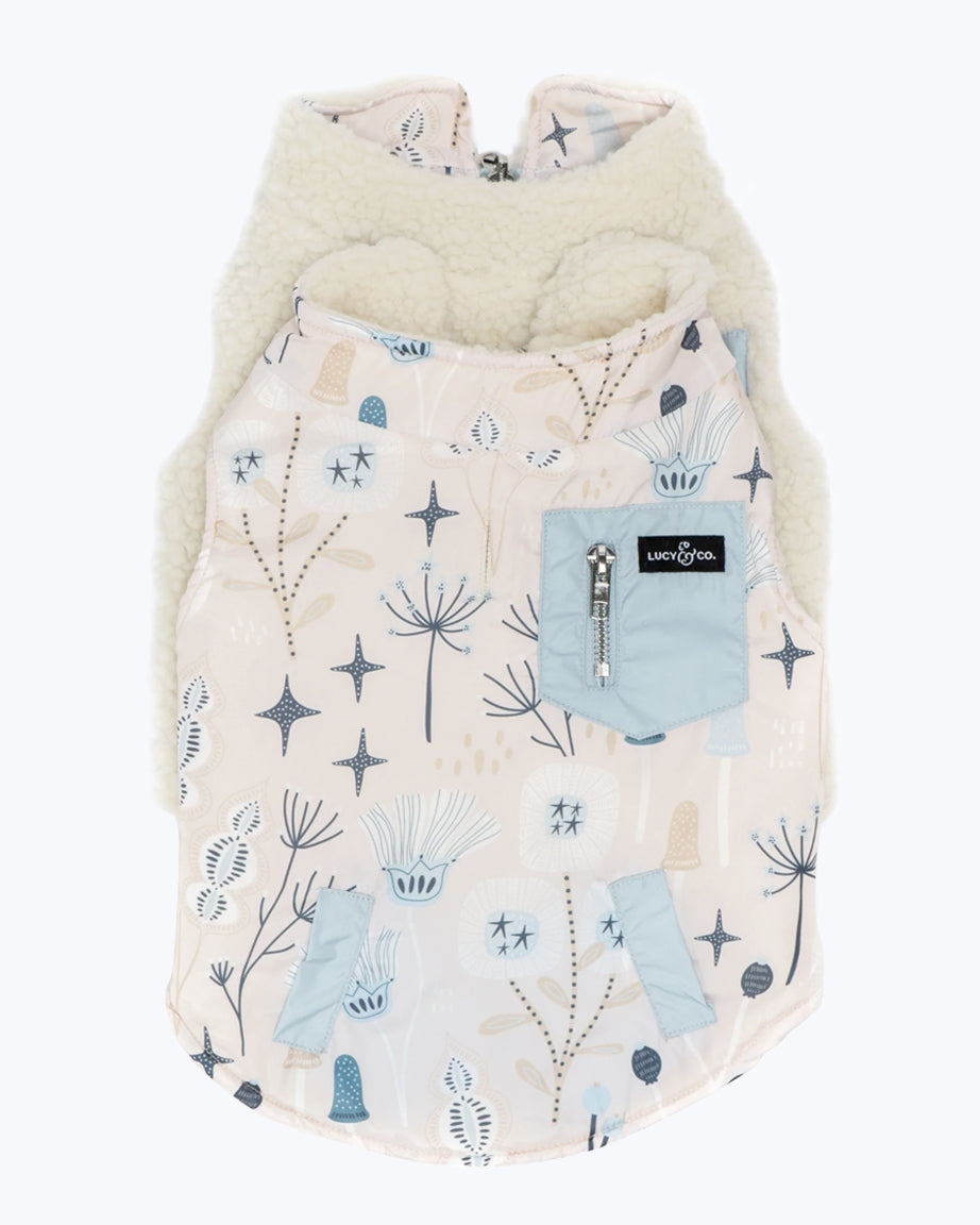 REVERSIBLE TEDDY VEST by Lucy & Co