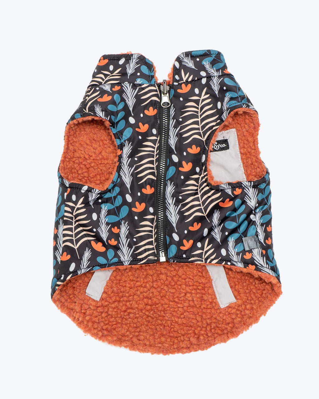 REVERSIBLE TEDDY VEST by Lucy & Co