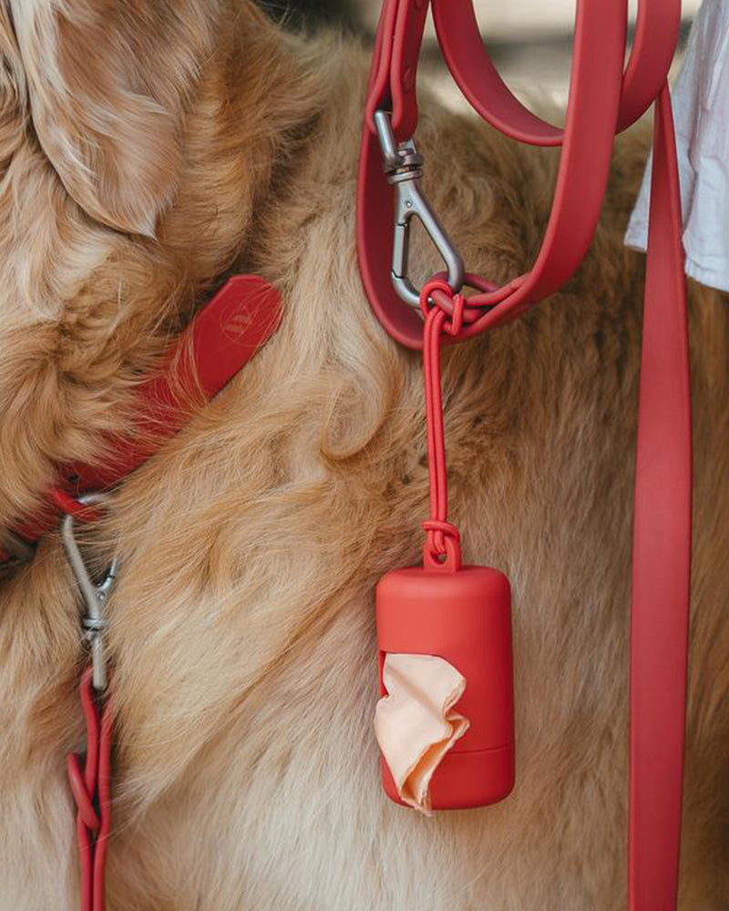 WILD ONE POOP BAG CARRIER FOR DOGS. DURABLE AND STYLISH.